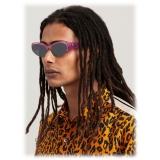 Palm Angels - Occhiali da Sole Palmdale - Rosa Grigio Scuro - Palm Angels Eyewear