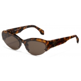 Palm Angels - Palmdale Sunglasses - Havana Brown - Palm Angels Eyewear