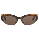 Palm Angels - Palmdale Sunglasses - Havana Brown - Palm Angels Eyewear