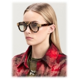 Palm Angels - Paradise Sunglasses - Havana Gradient Green - Palm Angels Eyewear