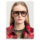 Palm Angels - Paradise Sunglasses - Havana Gradient Green - Palm Angels Eyewear