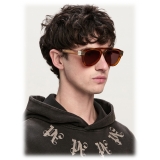 Palm Angels - Paradise Sunglasses - Light Havana Brown - Palm Angels Eyewear