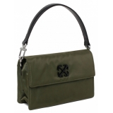 Off-White - Military Green Jitney 1.4 Shoulder Bag - Exclusive Luxury Collection