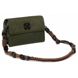 Off-White - Borsa a Tracolla Winney 1.4 Verde Militare - Exclusive Luxury Collection