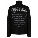 Off-White - Black Phase Varsity Jacket - Exclusive Luxury Collection