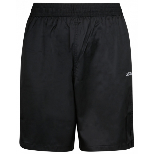 Off-White - Black Arr Surfer Swim Shorts - Exclusive Luxury Collection