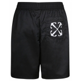 Off-White - Black Arr Surfer Swim Shorts - Exclusive Luxury Collection