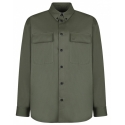 Off-White - Military Green Shirt Jacket - Exclusive Luxury Collection