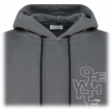 Off-White - Grey Arrows Hoodie - Exclusive Luxury Collection