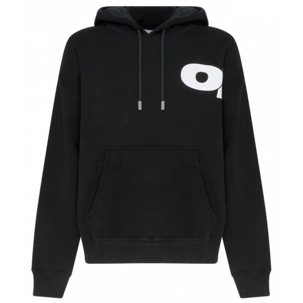 Off-White - Black Shared Logo Hoodie - Exclusive Luxury Collection