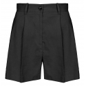 Pinko - Tailored Linen Line Shorts - Black - Trousers - Made in Italy - Luxury Exclusive Collection