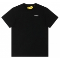 Off-White - T-Shirt con Stampa del Logo in Bianco e Nero - Exclusive Luxury Collection