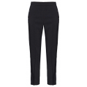 Pinko - Slim Trousers in Crêpe Stretch Fabric - Black - Trousers - Made in Italy - Luxury Exclusive Collection