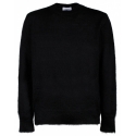 Off-White - Black and White Mohair Wool Blend Jumper - Exclusive Luxury Collection