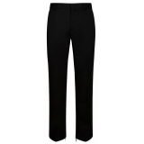 Off-White - Black Wool Trousers - Exclusive Luxury Collection