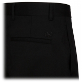 Off-White - Black Wool Trousers - Exclusive Luxury Collection