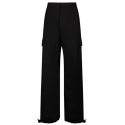 Off-White - Black Wide Leg Trousers - Exclusive Luxury Collection