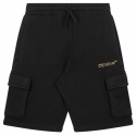 Off-White - Black and Multicolour Track Shorts - Exclusive Luxury Collection