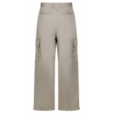 Off-White - Pantaloni Jacquard con Logo Nero - Exclusive Luxury Collection