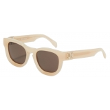 Palm Angels - Riverside Sunglasses - Sand Brown - Palm Angels Eyewear