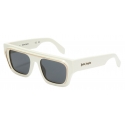 Palm Angels - Occhiali da Sole Salton - Bianco Grigio Scuro - Palm Angels Eyewear