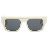 Palm Angels - Occhiali da Sole Salton - Bianco Grigio Scuro - Palm Angels Eyewear