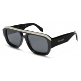 Palm Angels - Stockton Sunglasses - Black Dark Grey - Palm Angels Eyewear