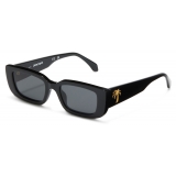 Palm Angels - Yosemite Sunglasses - Black Dark Grey - Palm Angels Eyewear