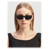 Palm Angels - Yosemite Sunglasses - Black Dark Grey - Palm Angels Eyewear