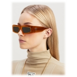 Palm Angels - Occhiali da Sole Yreka - Arancione Grigio Scuro - Palm Angels Eyewear