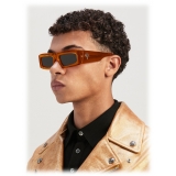 Palm Angels - Yreka Sunglasses - Orange Dark Grey - Palm Angels Eyewear