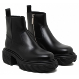 Off-White - Black Exploration Motor Boots - Exclusive Luxury Collection