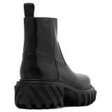 Off-White - Black Exploration Motor Boots - Exclusive Luxury Collection