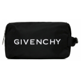 Givenchy - Black G-Zip Toilet Pouch - Givenchy Exclusive Luxury Collection