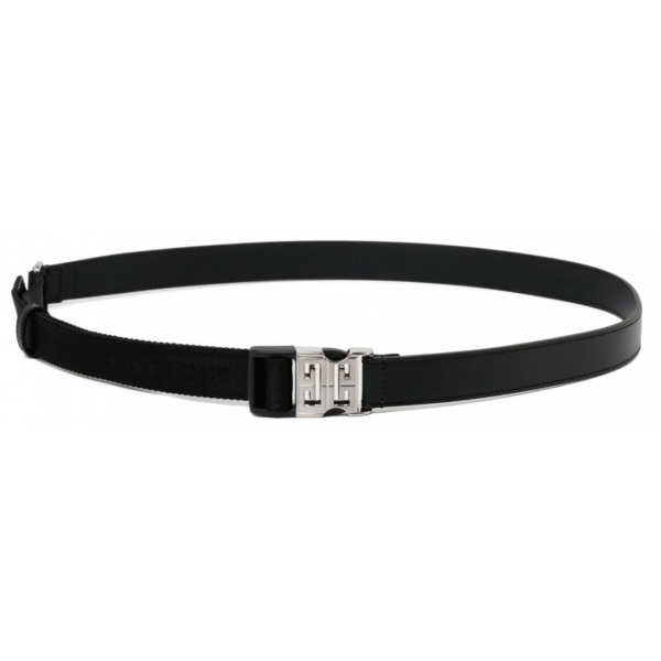 Givenchy - Black Leather Belt - Givenchy Exclusive Luxury Collection