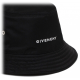 Givenchy - Black Nylon Bucket Hat - Givenchy Exclusive Luxury Collection