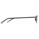 Giorgio Armani - Occhiali da Sole Semi-Rimless - Nero - Occhiali da Sole - Giorgio Armani Eyewear