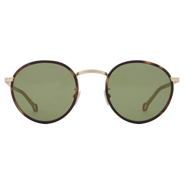 Giorgio Armani - Round Sunglasses - Gold - Sunglasses - Giorgio Armani Eyewear