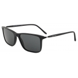 Giorgio Armani - Men’s Rectangular Sunglasses - Black - Sunglasses - Giorgio Armani Eyewear