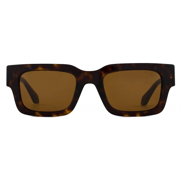 Giorgio Armani - Women’s Rectangular Sunglasses - Havana Brown - Sunglasses - Giorgio Armani Eyewear