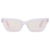 Stella McCartney - Rectangular Cat-Eye Sunglasses - Opaline Lilac - Sunglasses - Stella McCartney Eyewear