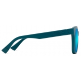 Maui Jim - Honua Asian Fit - Blu Petrolio Opaco Blue Hawaii - Occhiali da Sole Polarizzati