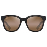 Maui Jim - Honua Asian Fit - Avana Scuro Opaco HCL® Bronze - Occhiali da Sole Polarizzati