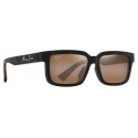 Maui Jim - Hiapo Asian Fit - Matte Dark Havana HCL® Bronze - Polarized Rectangular Sunglasses