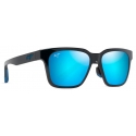 Maui Jim - Punikai - Shiny Black Blue Hawaii - Polarized Classic Sunglasses - Maui Jim Eyewear