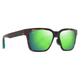 Maui Jim - Punikai - Matte Dark Havana MAUIGreen® - Polarized Classic Sunglasses - Maui Jim