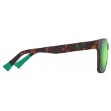 Maui Jim - Punikai - Matte Dark Havana MAUIGreen® - Polarized Classic Sunglasses - Maui Jim