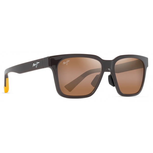 Maui Jim - Punikai - Shiny Brown HCL® Bronze - Polarized Classic Sunglasses - Maui Jim Eyewear