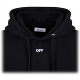 Off-White - Arrows Embroidered Hoodie - Exclusive Luxury Collection