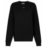 Off-White - Felpa con Ricamo Nero Arrows - Exclusive Luxury Collection